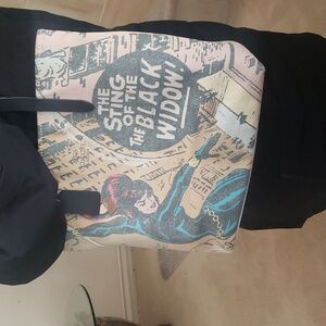 Coach Ltd Ed Marvel Sting Of The Black Widow Tote